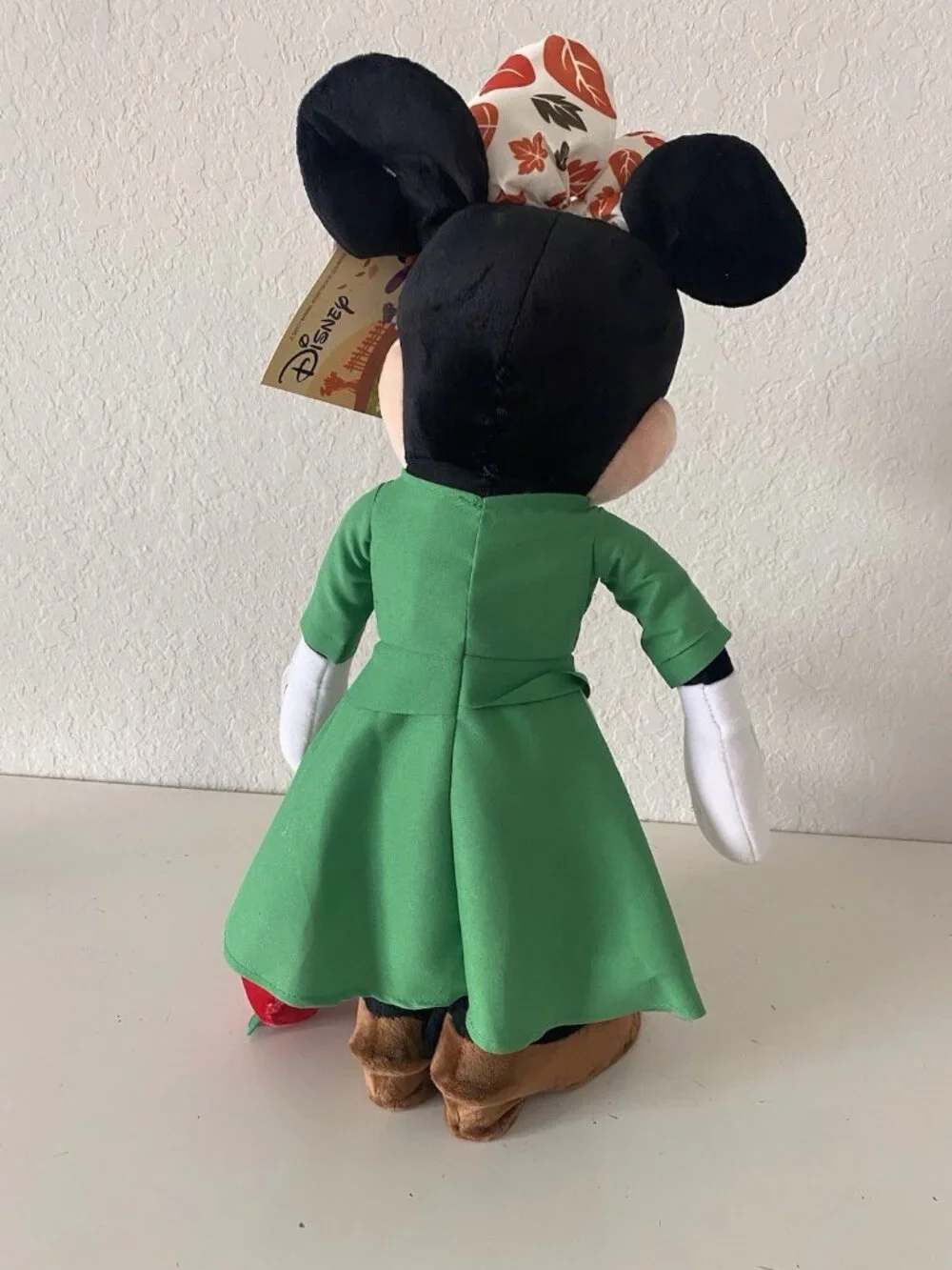 Disney Mickey Minnie Pilgrim Door Porch Greeter Fall Harvest Thanksgiving Autumn